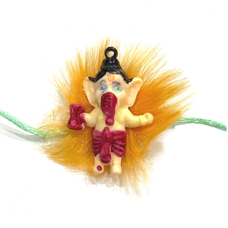 Kids Bal Ganesha Rakhi Raksha Bandhan Chocolate combo - Beautiful Rakhi RK19