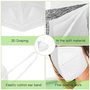 Ratehalf® KN95 4 layer Washable, Reusable, Anti-Pollution Facemask for Men & Women - 5 pcs - halfrate.in