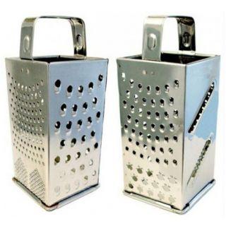 8 In 1 Grater Stainless Steel Four Sided Grater cum Slicer - halfrate.in