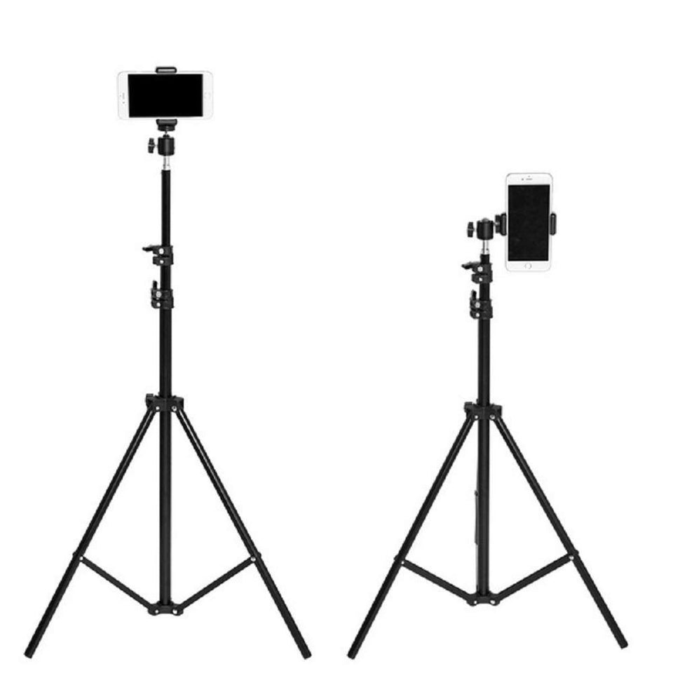 Heavy Duty 7 Feet Big Tripod Stand for Mobile and Camera Adjustable Big Tripod Stand Holder, Photo/Video Shoot, Instagram Reels/ YouTube Videos