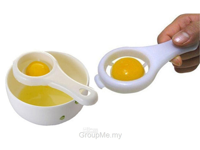 Whites & Yolk Egg Separator Plastic Body - halfrate.in