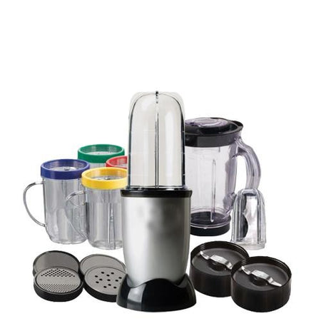 Bullet Shape 21 Pieces Food processor Juicer Mixer Grinder with Jars - Makes Magic in your Kitchen