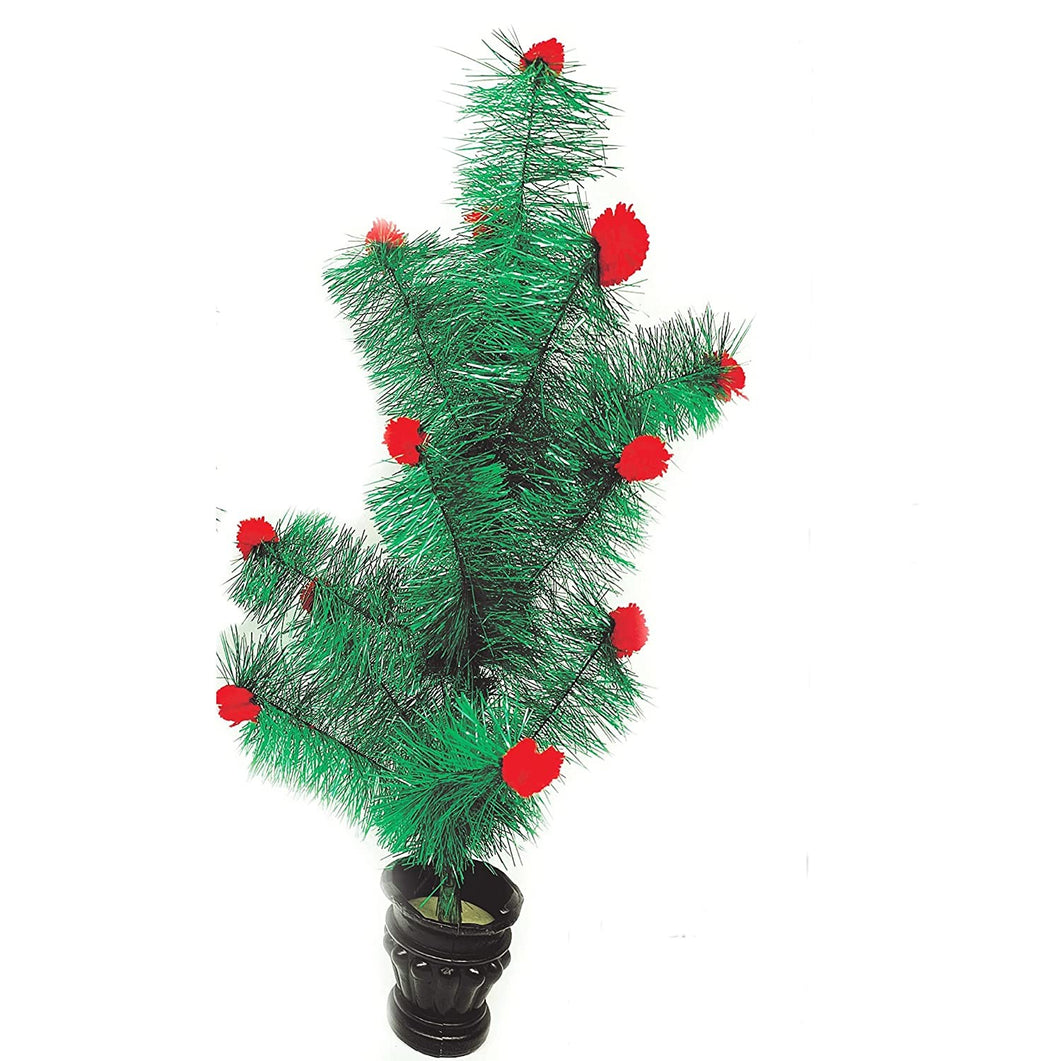 Xmas Christmas Tree Home Decoration X-mas Tree for Christmas (Size- 15inch)