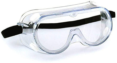 Safety Goggles Poly-carbonate Lens Eye Protection Glass Clear Anti-Droplets Anti-Fog - 1pc - halfrate.in
