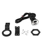 USB 12v Charger with Switch for Bike, Motorcycle, Scooty and Cars, Silicone Waterproof, Power Adapter Socket, 5v-2A -Black