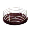 Kitchen organiser Round Revolving Big Multipurpose Tray,  Revolving Rack, Space saver , Dining accessories, 14 inch - halfrate.in