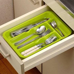 Multipurpose Cutlery Organiser Tray - Kitchen Organiser - halfrate.in
