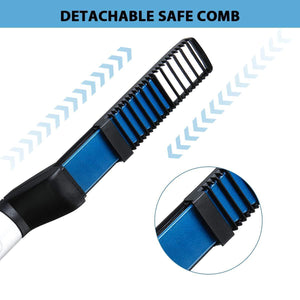 Ratehalf® Electric Beard Straightener for Men - Professional Quick Styling Comb for Frizz-Free Beard - halfrate.in
