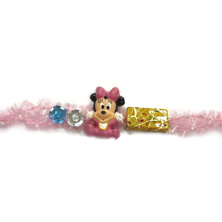 Kids Mickey Mouse Rakhi Raksha Bandhan Chocolate combo - Beautiful Rakhi RK21