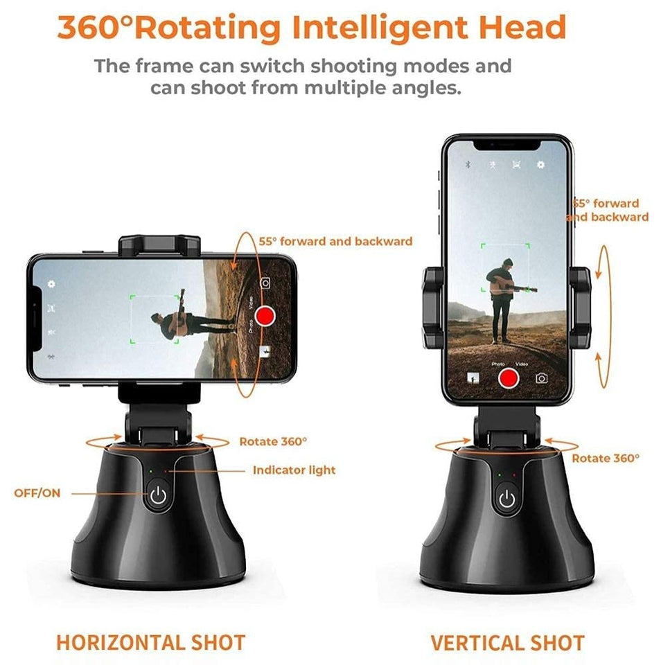 Automatic 360 Degree Rotating Apai Genie, The Personal Smart Robot Cameraman, Gimble, Photo & Video, Auto Face Tracking