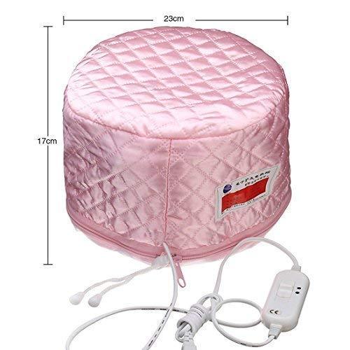 Electric Thermal Head Hair Spa Cap, Hair Care Thermal Treatment with Beauty Steamer Nourishing Heating Cap, Spa Cap Steamer - halfrate.in