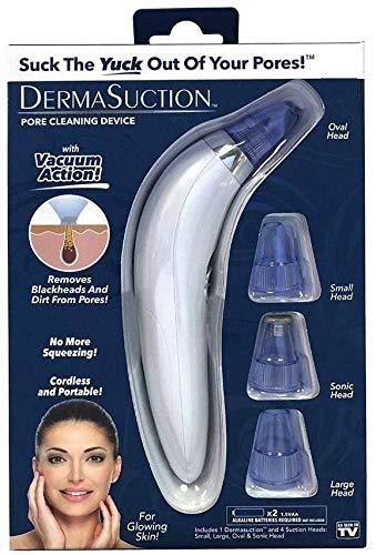 Blackhead Remover Derma suction Pore Vacuum Electric Pimple Extractor Skin Care Facial Pore Minimize Cleaning Tool - halfrate.in