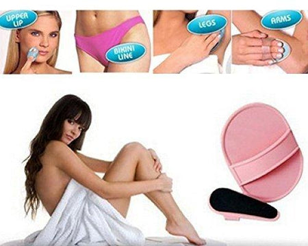 Painless and very Smooth Hair Removal flawless Facial and Body Hair Remover Pad - halfrate.in