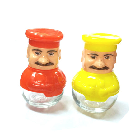 Cook Shape - Designer Exclusive 2 pcs Salt & Pepper Dispenser sm - halfrate.in