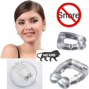 Magnetic Anti Snore Device Nose Clip Sleeping Aid Guard Snore Stopper Night Device For Men & women - halfrate.in