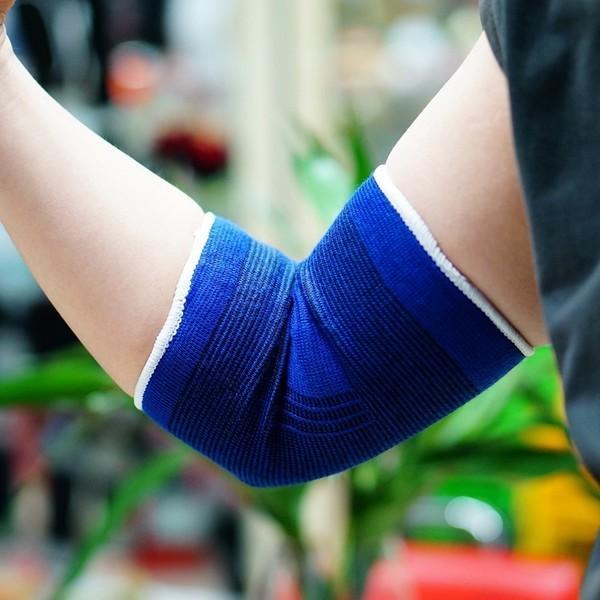 Ratehalf® Elbow Support for Gym | Elbow Bands for Exercise | Elastic Elbow Support - Pair - halfrate.in