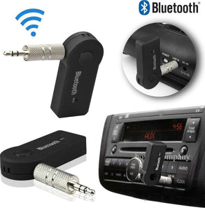 Car Bluetooth Wireless Adapter Dongle BT350 3.5mm Jack Aux Cable Audio Receiver with MIC Speaker Stereo System FM Transmitter Music Receiver