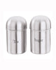 Tea and Sugar Stainless steel Canisters Kitchen storage containers- Set of 2 - halfrate.in