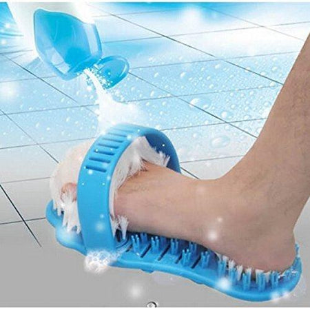 Waterproof Easy Foot Cleaner Shower Slipper for foot cleaning brush foot cleaner slipper Easy Feet Bath Brush/Shower Foot Cleaner - halfrate.in
