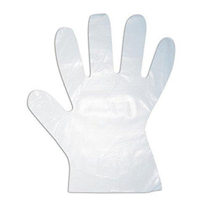 Disposable PVC Transparent Hand Gloves 100 pcs - halfrate.in