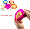 Silicone Cup Cake Moulds Assorted- 18 Pcs - halfrate.in