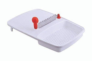 Cut "N" Wash Board, stainless steel blade For choppping and Cutting - halfrate.in