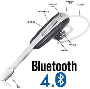 Ekdant® HM1000 Mono Bluetooth 4.1 Wireless Headset with Microphone for All Android & iOS Devices - halfrate.in