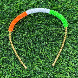 Tricolor Hair Band for Independence / Republic Day Tiranga Headband (Set Of 2)