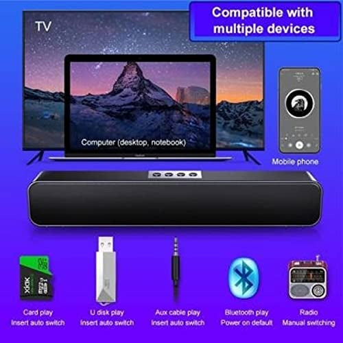 Soundbar Speaker for TV, Audio, Mobile, Laptop E-91 Super Bass Bluetooth Wireless Portable YST-3502 | Bluetooth Speaker with SD Card and USB Slot
