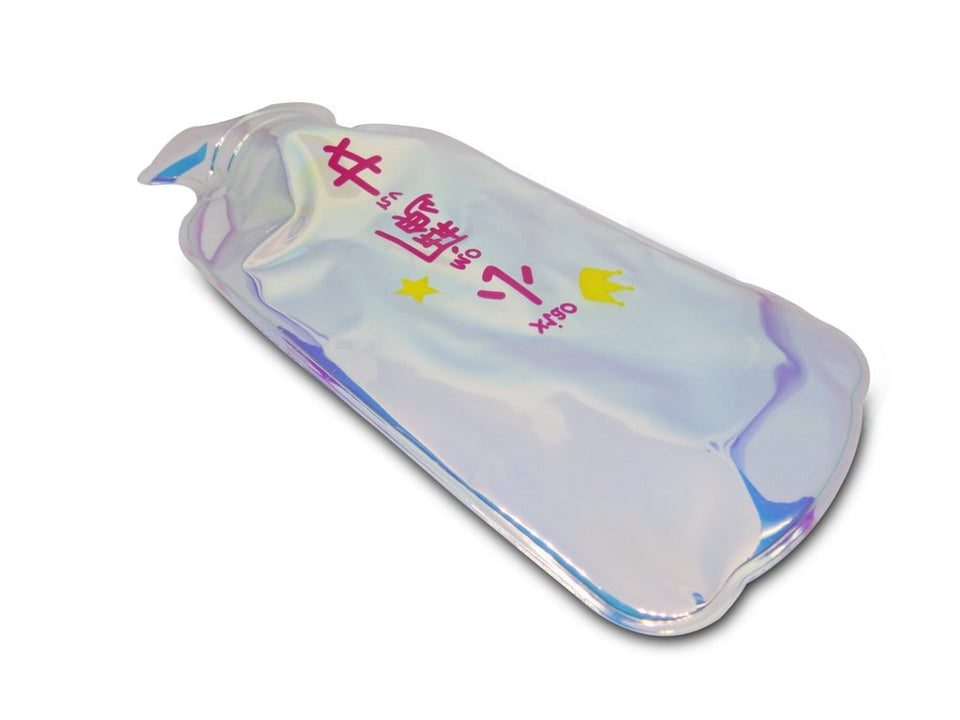 Beautiful Portable Hot Water Bag for Adults ,Polyester cloth Material, comfortable and skin-friendly (Large)