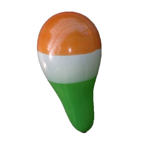 Tricolor TRI Color/ Tiranga Balloons - Pack of 10