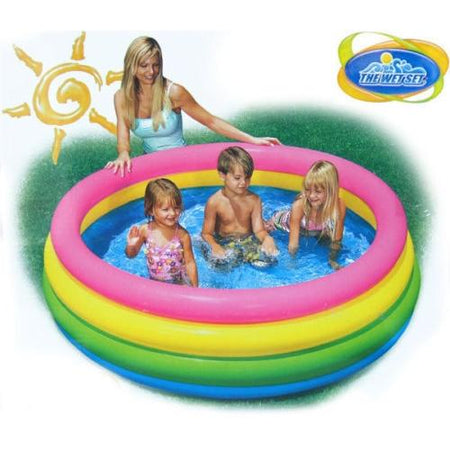 Intex Inflatable Kids Bath Tub-3Ft,Multicolor - halfrate.in