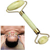 Jade Roller Natural Himalayan Stone Face Massager Double Sided Toning Firming Face Neck Massage Tool (Shade May Little Vary)