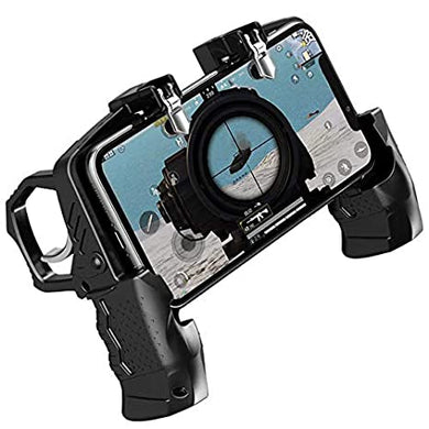 K21 Mobile Game Controller for PUBG /Call of Duty/Fortnite, aim Trigger Fire Buttons L1R1 Shooter Sensitive Joystick, Gamepad for 4.7-6.5 iOS & Android Phone