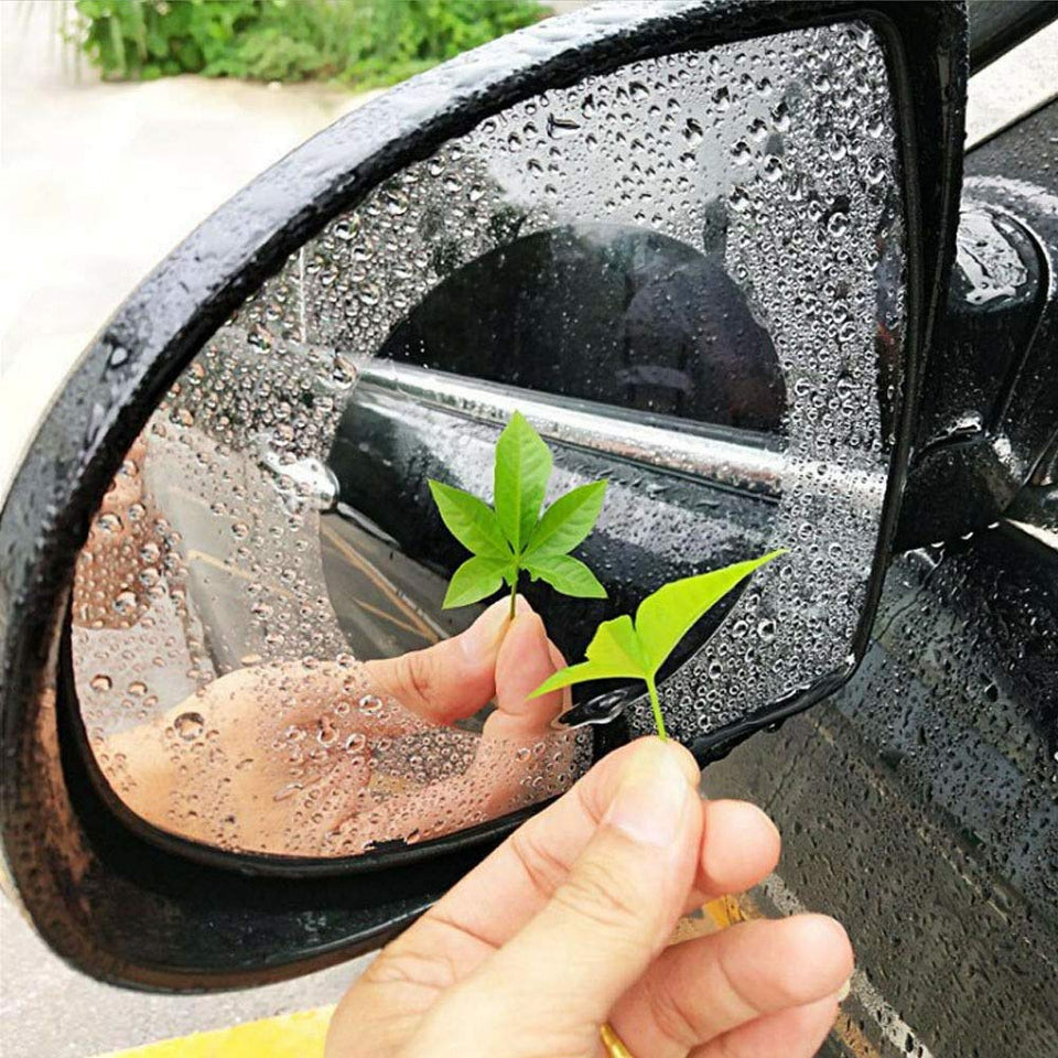 Waterproof Membrane Car Rear-view Mirror Protective Film, HD Anti-Fog/Anti-Glare/Anti-Scratch Car Mirror Rainproof Film