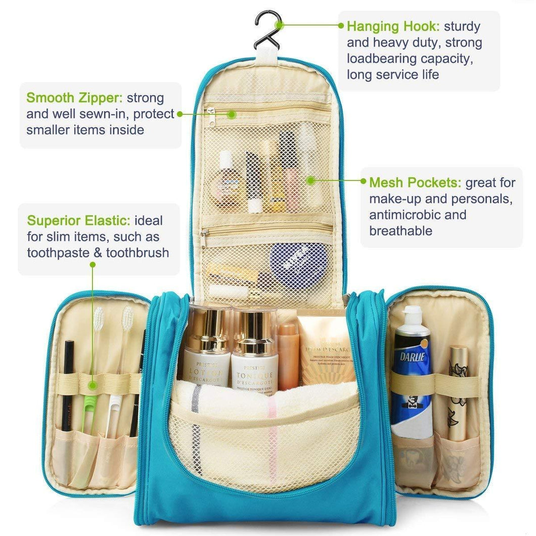 Travel Toiletry Bag Large Capacity cosmetic organizer Multi-functional Hanging Wash Bag Travel Toiletry Kit Travel Toiletry Kit - halfrate.in