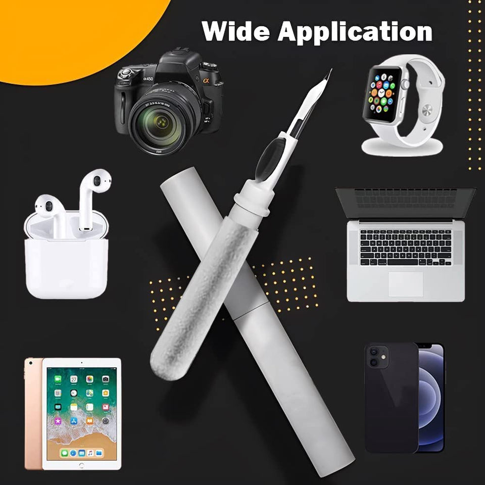 Cleaning Pen for Airpods Earpods Headphone Earbud & Phone Multifunction Cleaner Kit Soft Brush for Bluetooth Earphones case Cleaning Tool
