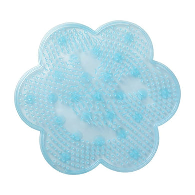 Lazy Bath Massage Pad Silicone Foot Body Scrubber cleaning Suction Cup Bathroom Shower Non-Slip Mat