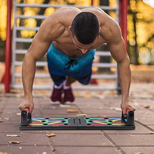 Professional Multifunction Foldable Push Up Rack Board Comprehensive Fitness Exercise Workout Push-up Stands Board Body Building Training Gym