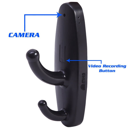 Motion Activated Clothing Hook Hidden Camera Video Audio Recording - Best Home Security Surveillance Camera - halfrate.in