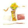 Kids Toy Aeroplane Shape Rakhi Raksha Bandhan Chocolate combo - Beautiful Rakhi RK16