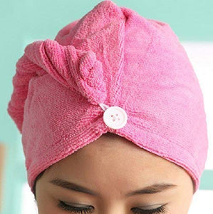 Hair Towel Wrap Absorbent Towel Hair-Drying Quick Dry Shower Caps Bathrobe Magic Hair Warp Towel