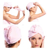 Hair Towel Wrap Absorbent Towel Hair-Drying Quick Dry Shower Caps Bathrobe Magic Hair Warp Towel
