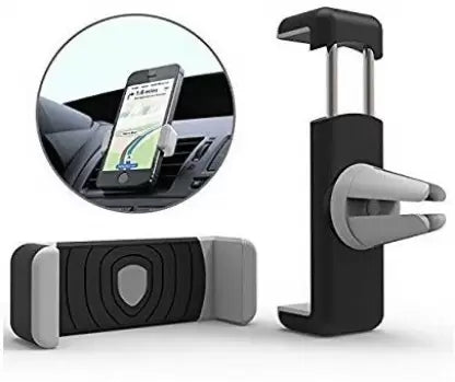 Mini Car AC Vent Universal Dashboard Mobile Holder with 360 Degree, Rotation Mobile Holder
