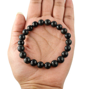 Certified Tourmaline Natural Crystal Stone Bracelet Energized Reiki Healing and Crystal Healing for Men & Women
