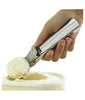 Stainless Steel Ice Cream Scoop with Push Trigger - halfrate.in