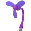 Portable USB Fan, Compatible with Any USB Port Like Laptop/ Computer/ Power Bank/ Adapter - - halfrate.in