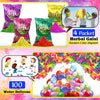 Holi Combo -Water Balloon Pump for Kids Pumping Station 4 Silky Scented Gulal / Dry Color with 100 Water Balloons for Holi