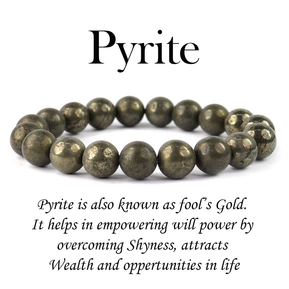 Money Magnet Pyrite Bracelet – CITAARAA - THE WELLNESS STUDIO