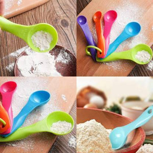5 PCs Small Measuring Spoons baking Kitchen Spoons - halfrate.in